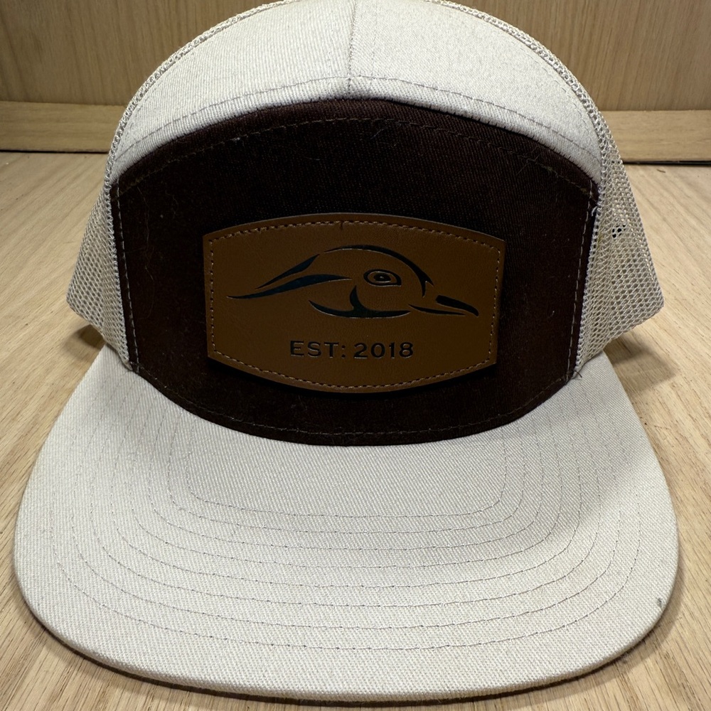 American Flyway Waterfowl Leather Patch SnapBack Hat